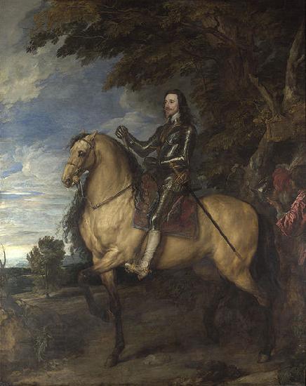 Anthony Van Dyck Equestrian Portrait of Charles I China oil painting art
